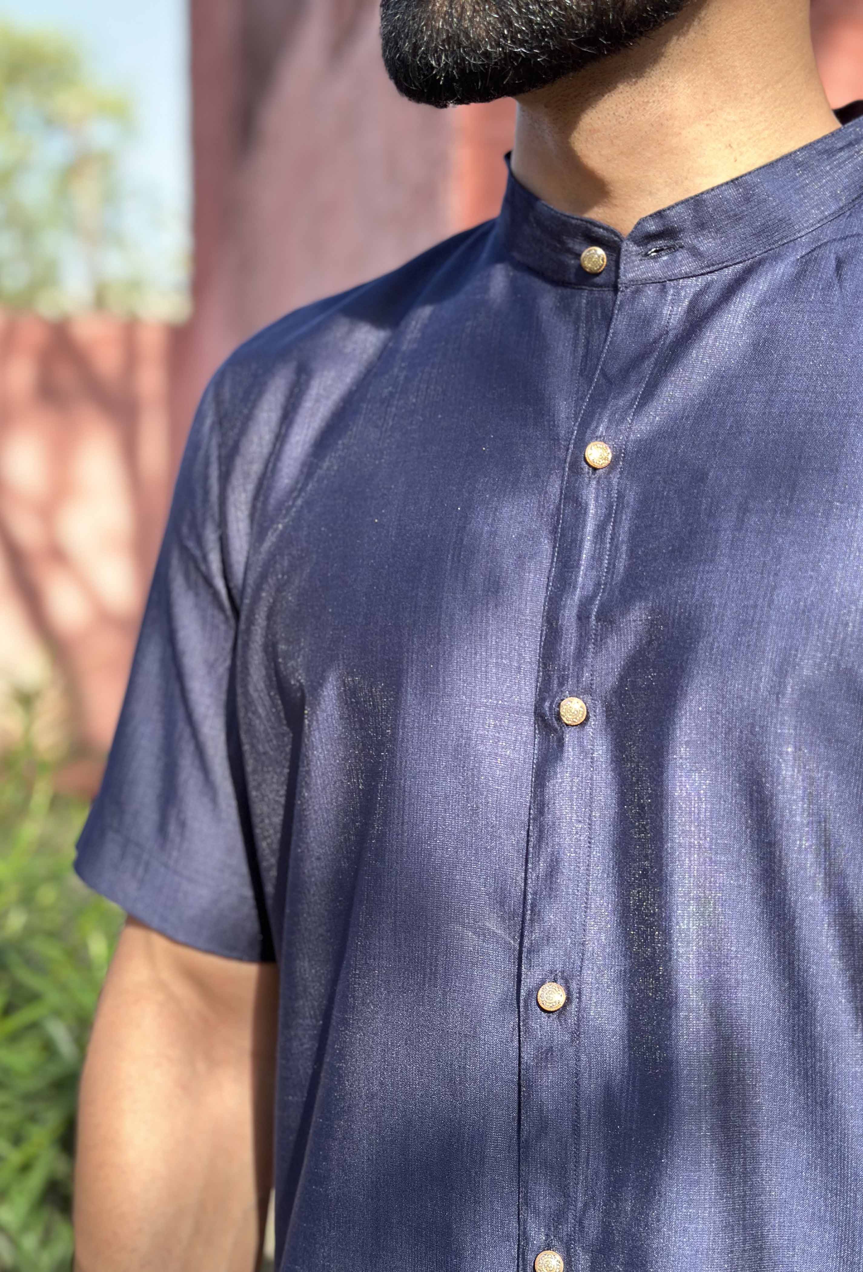 Navy Blue Shirt